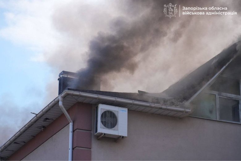 Удар по Запоріжжю 13 квітня