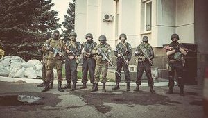 Спецбатальон милиции "Киев-1" заступил на боевое дежурство в Одессе: была пресечена попытка захвата ОГА. ФОТОрепортаж