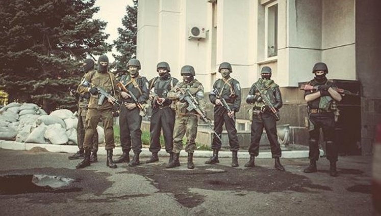 Спецбатальон милиции "Киев-1" заступил на боевое дежурство в Одессе: была пресечена попытка захвата ОГА. ФОТОрепортаж