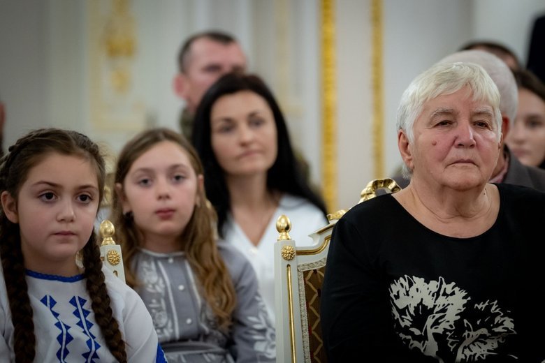 Награждение защитников