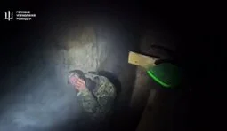 Кадри зачистки бійцями ГУР ворожих позицій на Лиманському напрямку