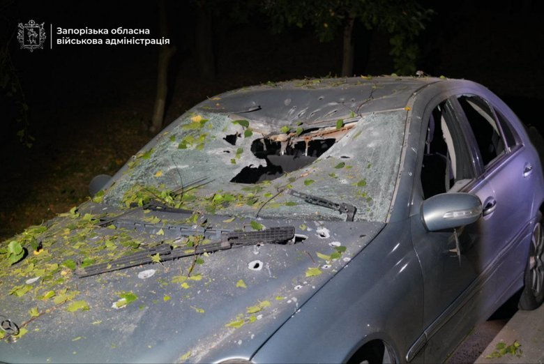 Consequences of the attack on Zaporizhzhia