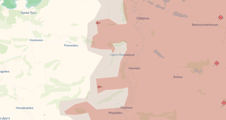 Росіяни мають просування у Донецькій області станом на 13 січня
