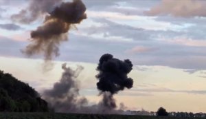 Украинский истребитель F-16 перехватил российскую крылатую ракету Х-101 во время массированной атаки. ВИДЕО