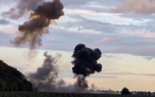 Український винищувач F-16 перехопив російську крилату ракету Х-101 під час масованої атаки. ВIДЕО