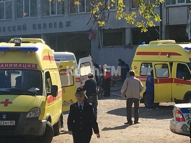 Up to 10 persons killed, 50 injured in explosion at Kerch-based college, - media 02 Up to 10 persons killed, 50 injured in explosion at Kerch-based college, - media 02