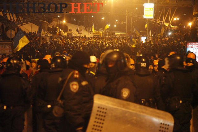 штурм евромайдана