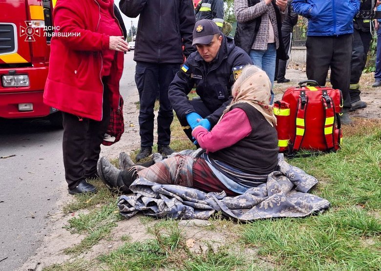 Russian drone crashes in Lviv region, injuring three people