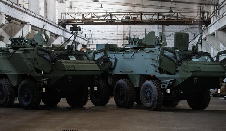 Бронетранспортери Patria від Латвії посилять підрозділи Третього армійського корпусу ЗСУ. ФОТО