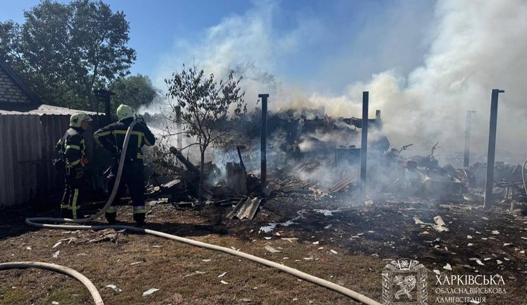 Росіяни атакували дронами 9 населених пунктів Харківщини: пошкоджені будинки. ФОТОрепортаж