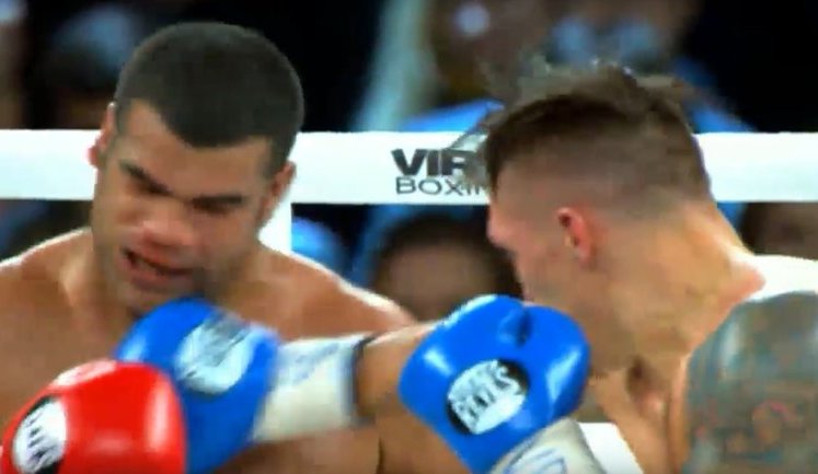 Oleksandr Usyk beats Pedro Rodriguez in seven rounds. VIDEO