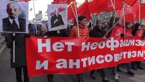 Прокремлевские марши в Москве ко "Дню народного единства" сопровождались антиукраинскими и антизападными лозунгами. ФОТОрепортаж+ВИДЕО