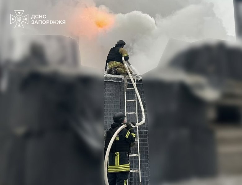обстріл Запоріжжя