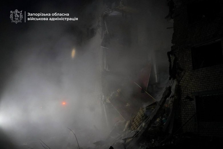 Ночью 30 октября Россия нанесла комбинированный удар по Запорожью.