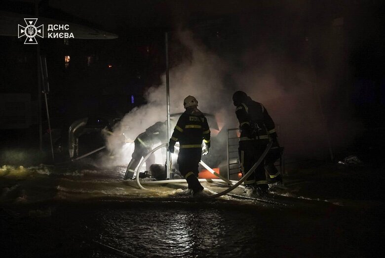 удар по Києву 18 січня