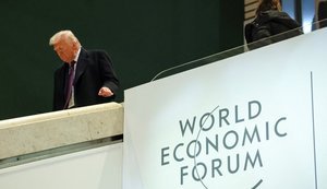 Трамп прокоментував зустріч із Зеленським у Давосі