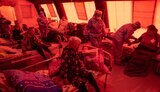 ФОТОрепортаж из мобильного госпиталя ГСЧС для больных COVID-19 в Каховке: из 56 пациентов 54 не были вакцинированы