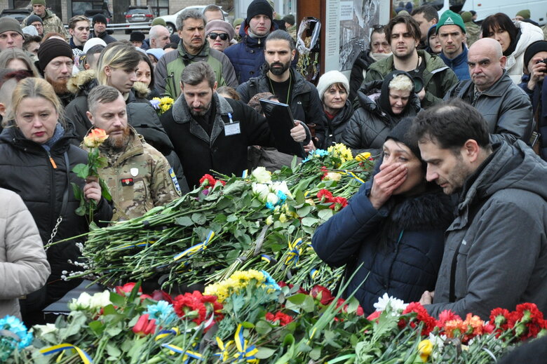 Із чотирма бійцями диверсійної групи Братства, які загинули на Брянщині в грудні 2022 року, попрощалися у Києві 01