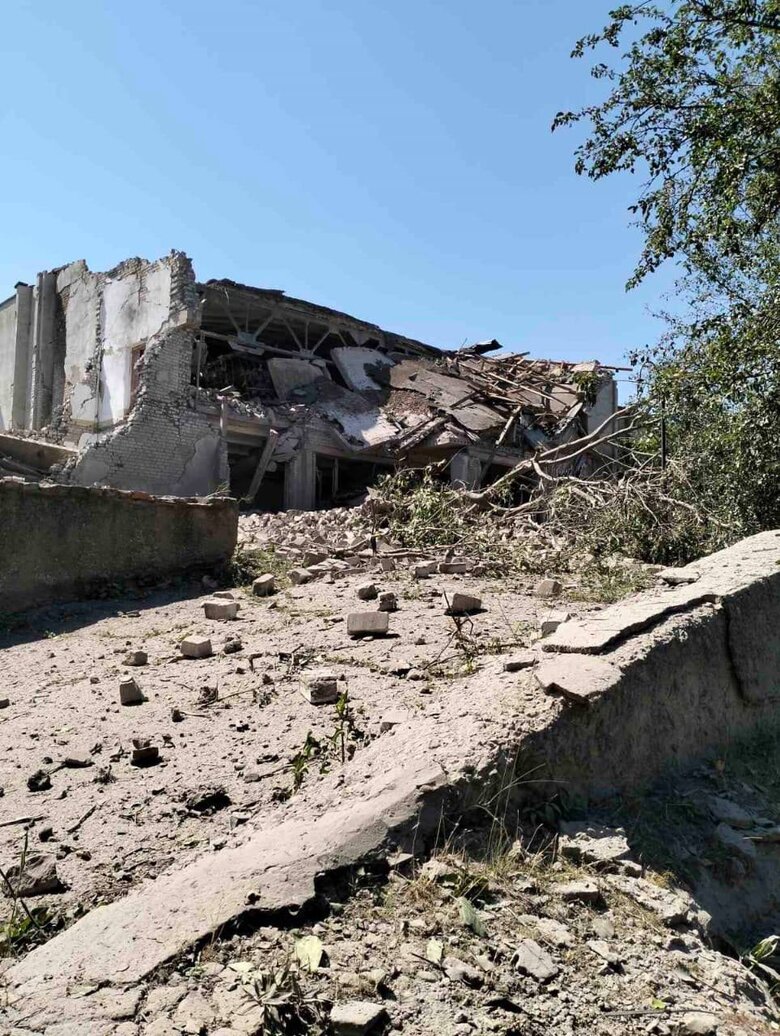 Наслідки ракетного удару по Херсонщині