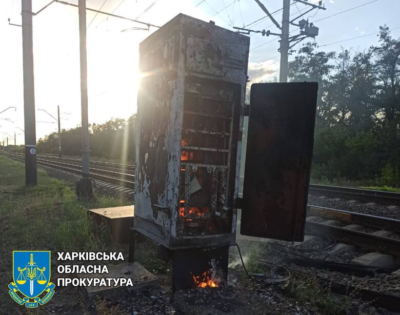 Підпалювачі шаф Укрзалізниці