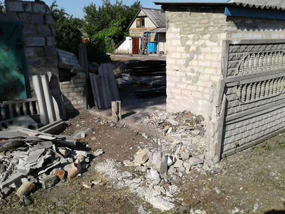 обстрел марьинка