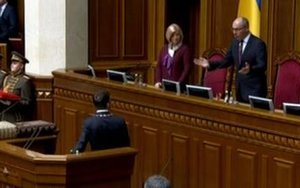 Parliament speaker Parubii on Zelenskyi inauguration: It was fun