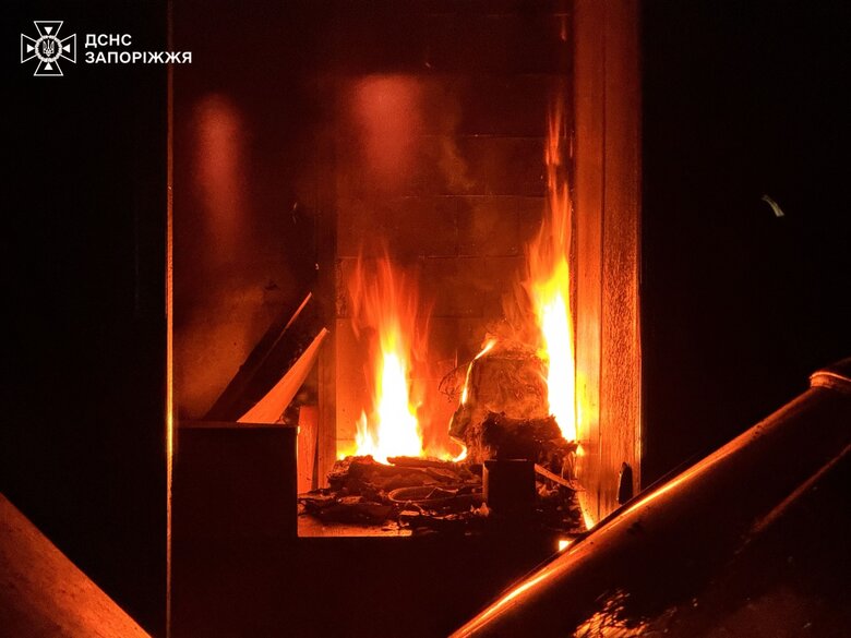Запоріжжя після обстрілу