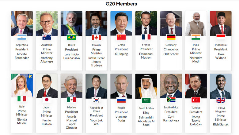 Індія не запросила Україну на саміт G-20, проте покликала Путіна 01