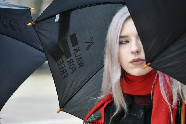 Прогулялися заради свободи: акція, приурочена до Європейського дня боротьби з торгівлею людьми, відбулася в Києві 05