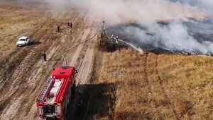Через пожежу на військовому полігоні на Харківщині закрили школу і дитсадки