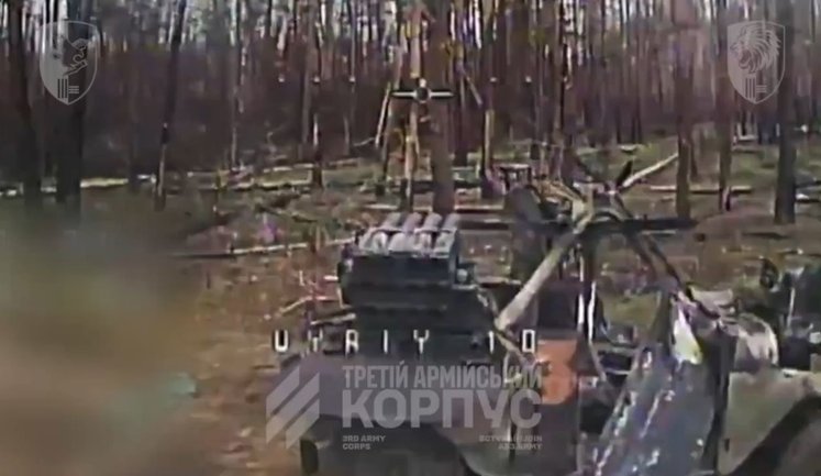 Дроны 63-й бригады разбили в щепки северокорейскую РСЗО оккупантов. ВИДЕО