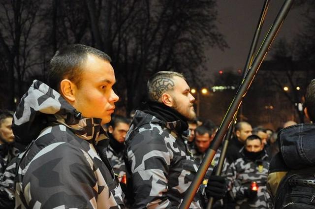 Националисты провели в Киеве акцию памяти жертв Голодомора 05