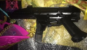 Гражданин РФ пытался ввезти в Украину пистолеты-пулеметы, спрятав их в детских игрушках, - МВД. ФОТО