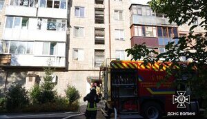 Consequences of Russian attack on high-rise building in Lutsk. PHOTOS