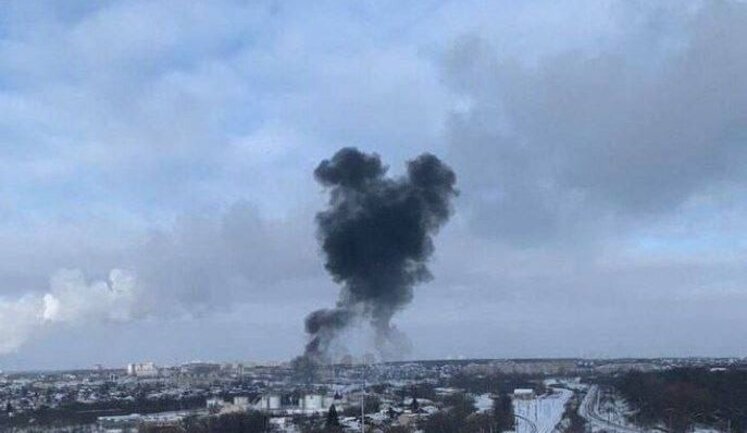 Дрон-камикадзе атаковал нефтебазу в российском городе Орел. ФОТОрепортаж