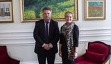 В Украине начала работу новый посол Финляндии Лаине. ФОТО