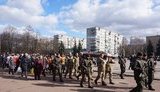 Із загиблим на Донбасі воїном 58-ї ОМПБр Дмитром Гринем попрощалися в Шостці. ФОТОрепортаж