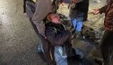 Протесты в России: В Санкт-Петербурге сотрудник ОМОНа ударил ногой в живот пожилую женщину. ВИДЕО