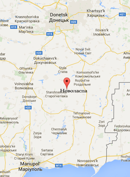 мариуполь карта новоласпа приазовье