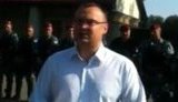 Журналиста Лещенко хотят привлечь за "наезд" на гаишника возле Межигорья. ВИДЕО