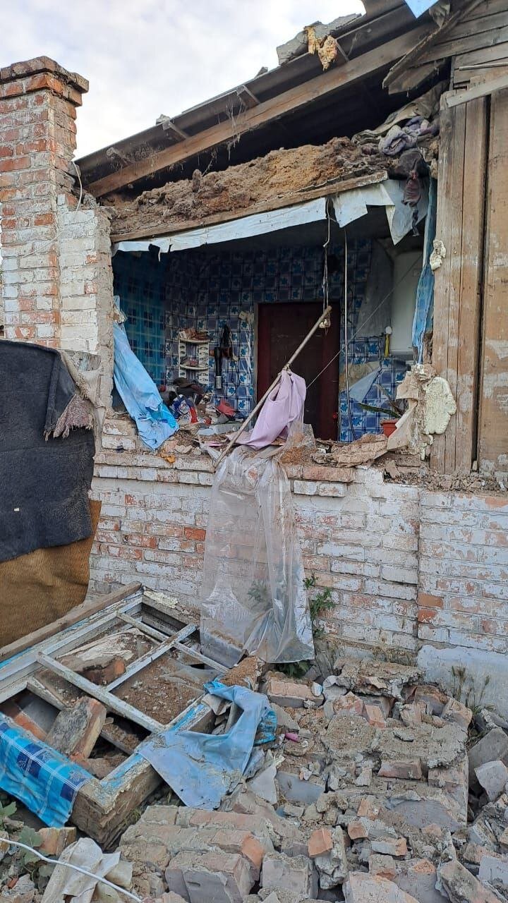 Russia struck the Nikopol region on 19 June 2025
