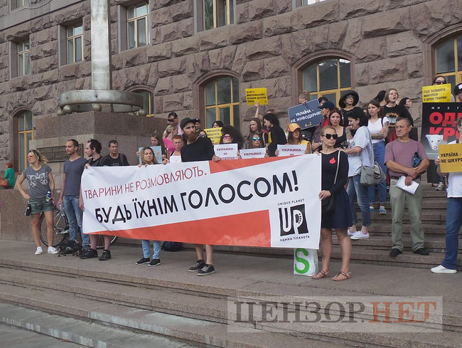 Ми втомилися від безкарності збоченців: Учасники Всеукраїнської акції Україна - не шкуродерня мітингували під КМДА 11