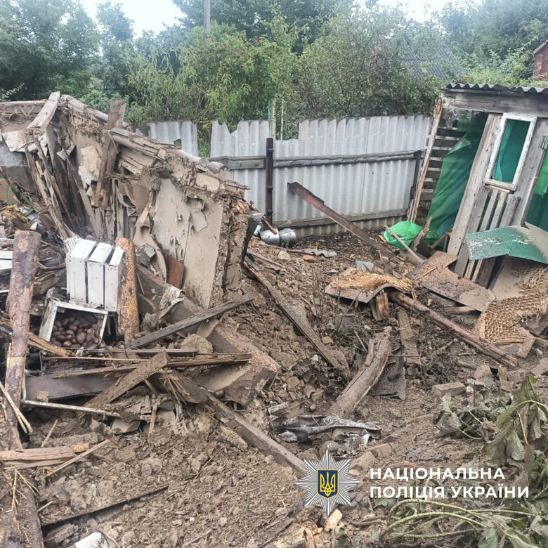 Consequences of shelling in the Kharkiv region