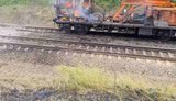 Strike on a railcar in the Kharkiv region