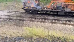 удар по дрезині на Харківщині