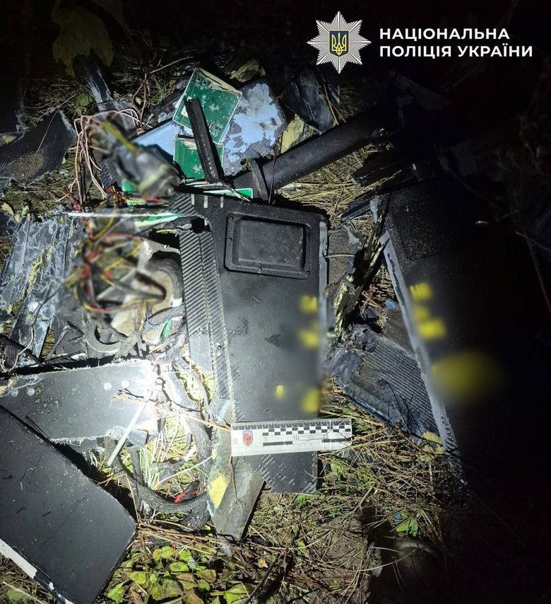 дрон впав у Києві