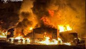Атака шахидов на Одесскую область: масштабные пожары
