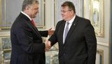 Потрібно посилити санкції проти РФ на червневому саміті ЄС, - Порошенко на зустрічі з главою МЗС Литви Лінкявічюсом