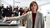 Чинна президентка Молдови Санду лідирує на виборах