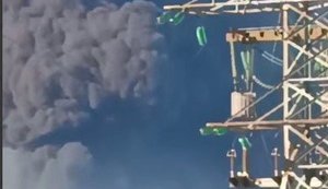 Дроны атаковали порт и НПЗ в Туапсе: масштабный пожар. ВИДЕО